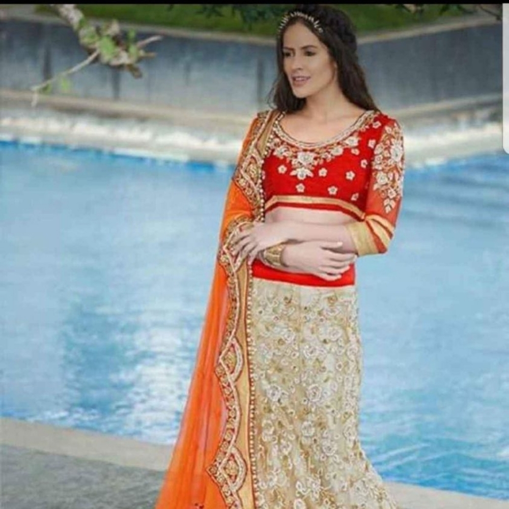 Indian designer lehenga sari